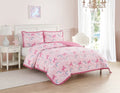 ALEX + BELLA Quilt Set Pink Unicorn Microfiber,Twin, 2 Piece